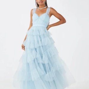 BCBGMaxAzria Luna Ruffled Evening Dress - worn once - size 6